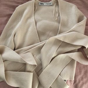 Zara wrap top